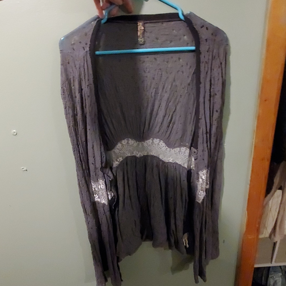 Lace cardigan medium